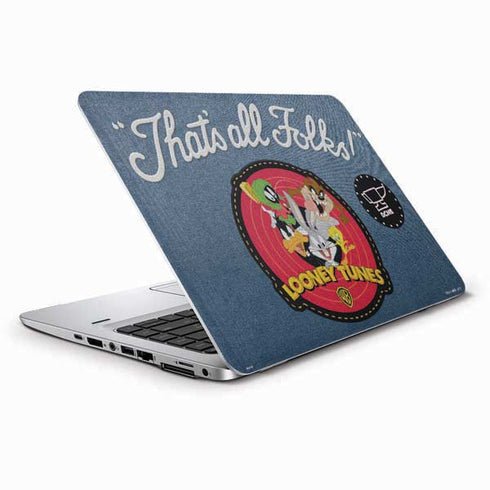 Looney Tunes Thats All Folks Patch HP Elitebook Skin
